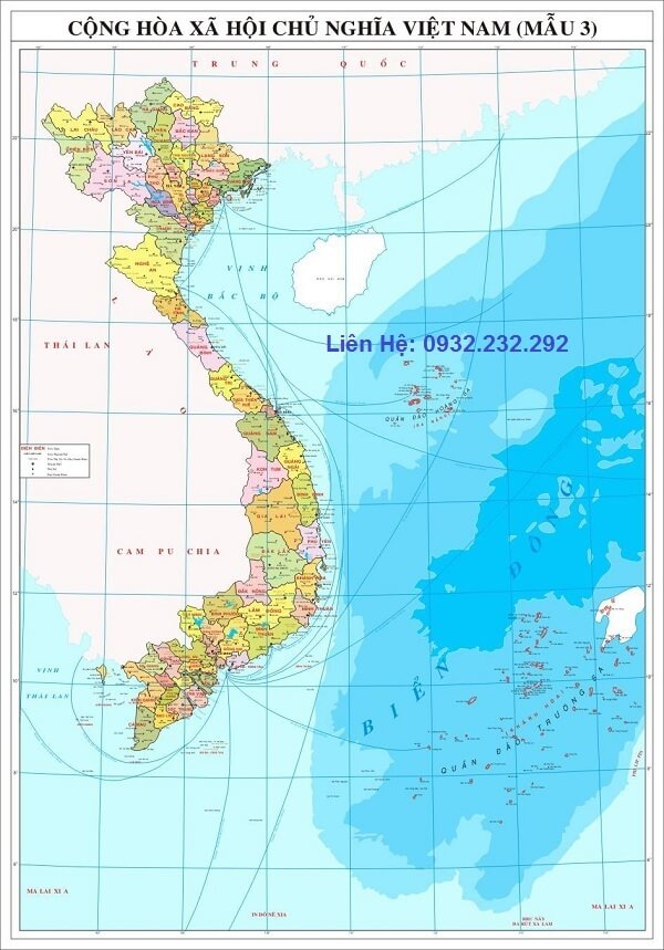 Mua bản đồ Việt Nam tại tphcm