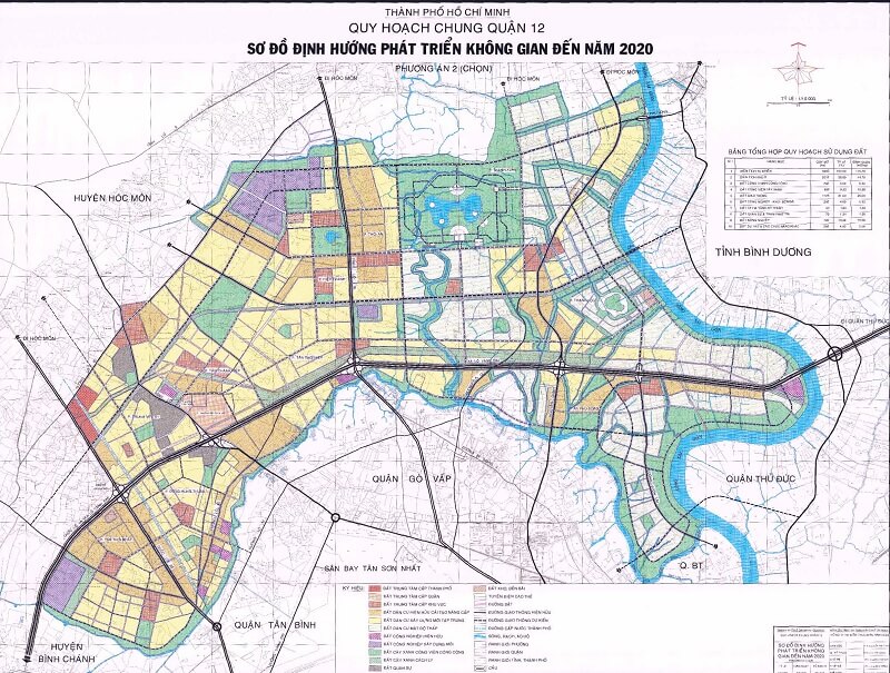 Quy hoạch tổng thể quận 12, thành phố Hồ Chí Minh