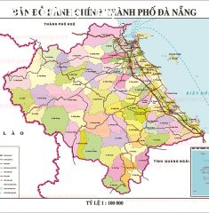 Bản Đồ Thành Phố Đà Nẵng Sau Sáp Nhập