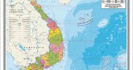 Bản Đồ Việt Nam 34 Tỉnh Thành Mẫu 1