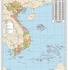 Bản Đồ Việt Nam 34 Tỉnh Thành Mẫu 2