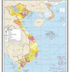 Bản Đồ Việt Nam 34 Tỉnh Thành Mẫu 4