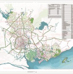 Bản đồ quy hoạch Thành Phố Hồ Chí Minh Sáp Nhập Tầm Nhìn 100 năm