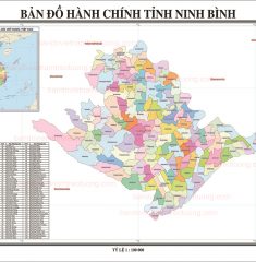 Bản Đồ Tỉnh Ninh Bình Sau Sáp Nhập
