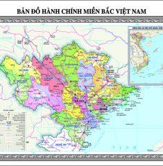 Bản Đồ Miền Bắc Việt Nam Mới Nhất Sau Sáp Nhập